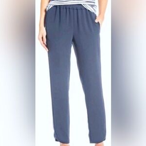 J.Crew Reese Crepe Jogger Pants- NWT- Gray- Size 8